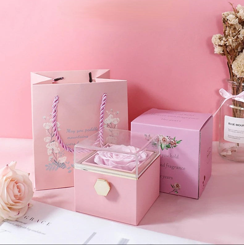 Boîte à Bijoux Rose