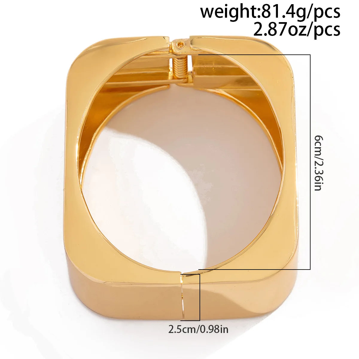 Bracelet géométrique