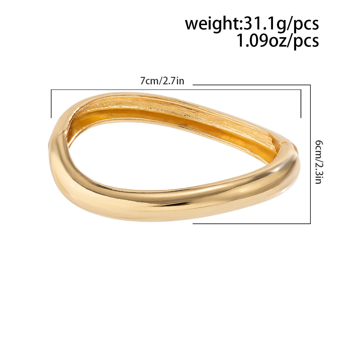 Bracelets irréguliers