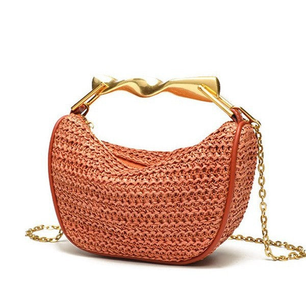 Soleil Mini Raffia Bag