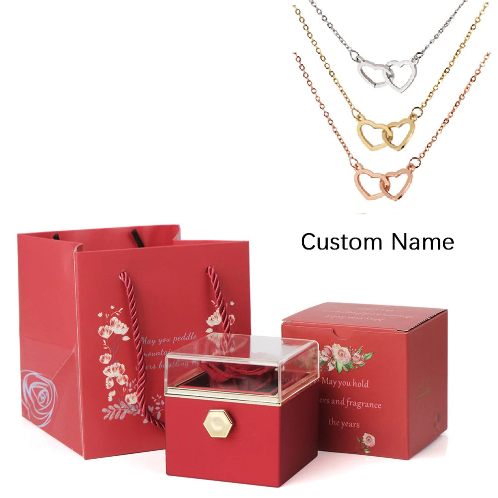 Boîte à Bijoux Rose