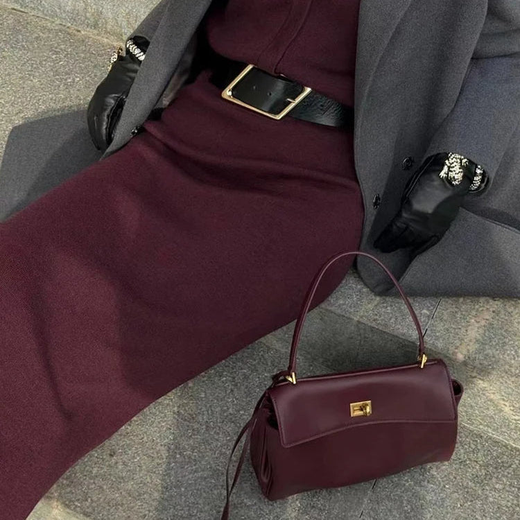 Grand sac à main avec poignée supérieure