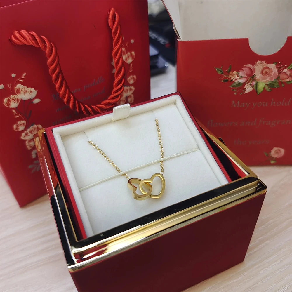 Boîte à Bijoux Rose