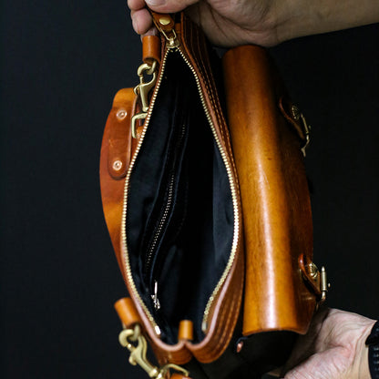 Sacoche en cuir